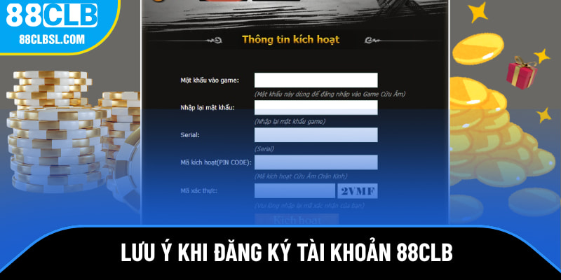 Những lưu ý khi đăng ký tài khoản để tránh rắc rối